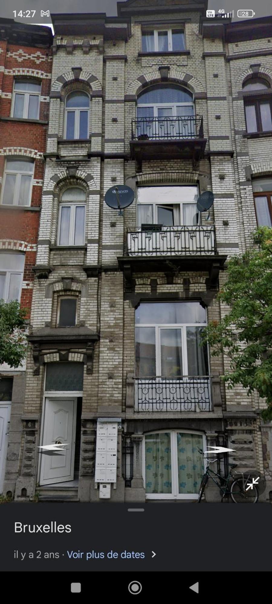 Petit Studio Tres Bien Situe Bruselas Exterior foto